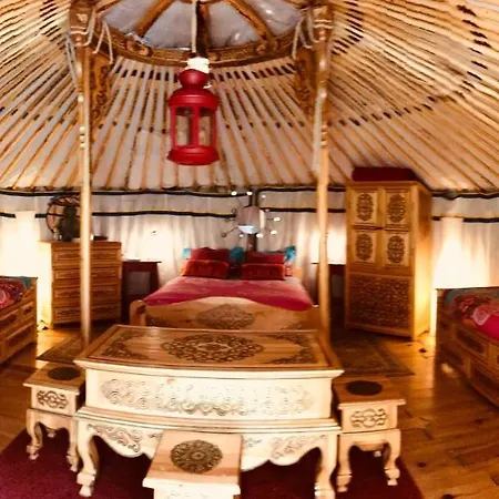 Eco Yourte Les Airelles Luxury tent
