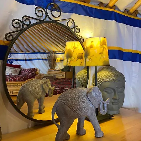 Eco Yourte Les Airelles Luxury tent