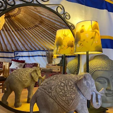 Eco Yourte Les Airelles Luxury tent