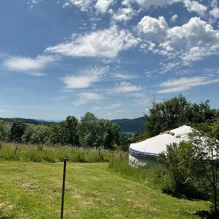 Luxury tent Eco Yourte Les Airelles Saint-Antheme