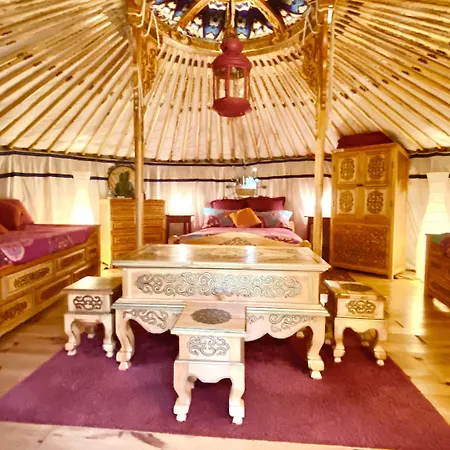 럭셔리텐트 Eco Yourte Les Airelles Saint-Anthème