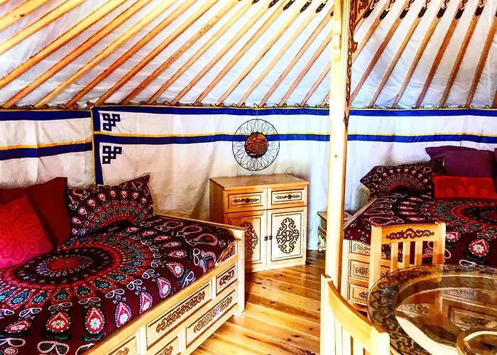 Роскошный шатер Eco Yourte Les Airelles 4*