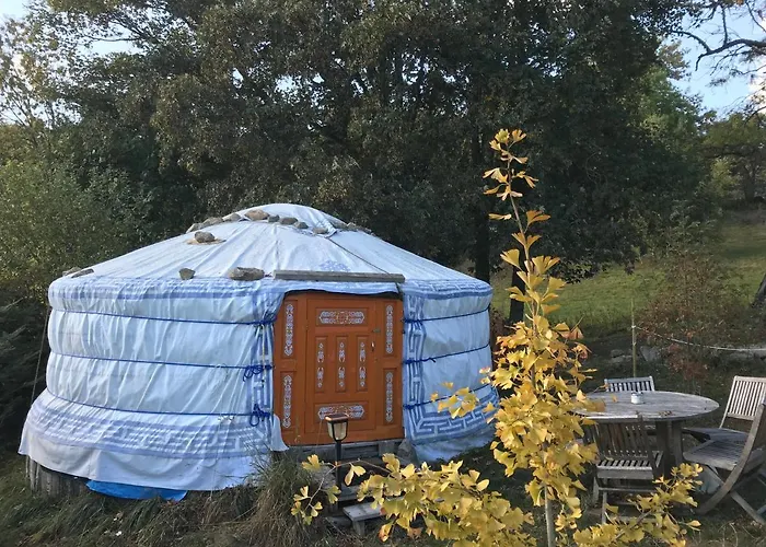 Роскошный шатер Eco Yourte Les Airelles