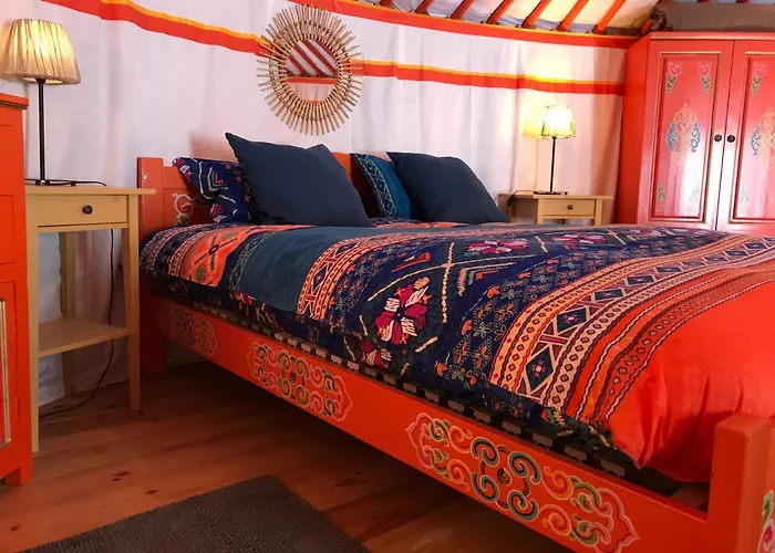 Eco Yourte Les Airelles Роскошный шатер Saint-Antheme