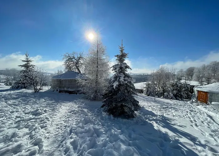 Eco Yourte Les Airelles Роскошный шатер 4*