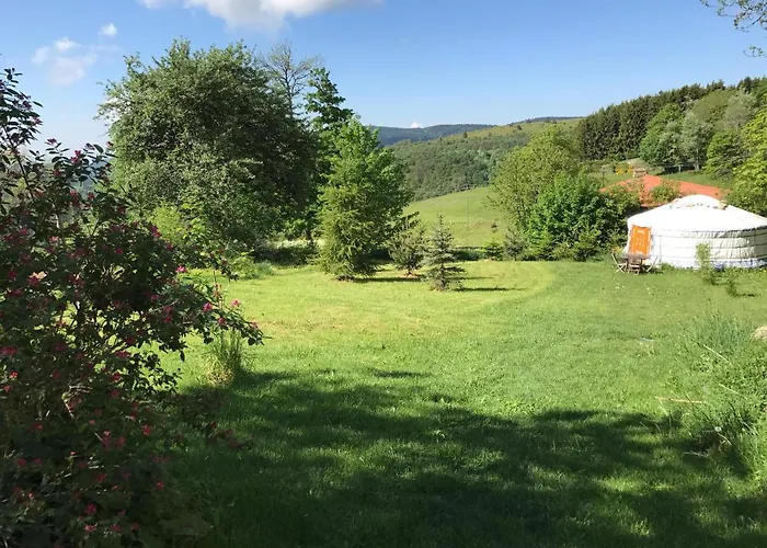 Eco Yourte Les Airelles Роскошный шатер Saint-Antheme