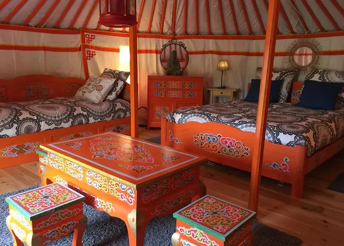 Eco Yourte Les Airelles Роскошный шатер 4*