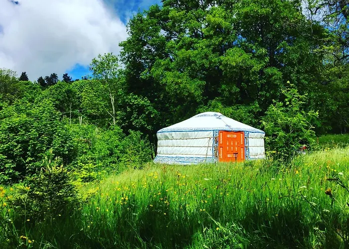 Роскошный шатер Eco Yourte Les Airelles 4*