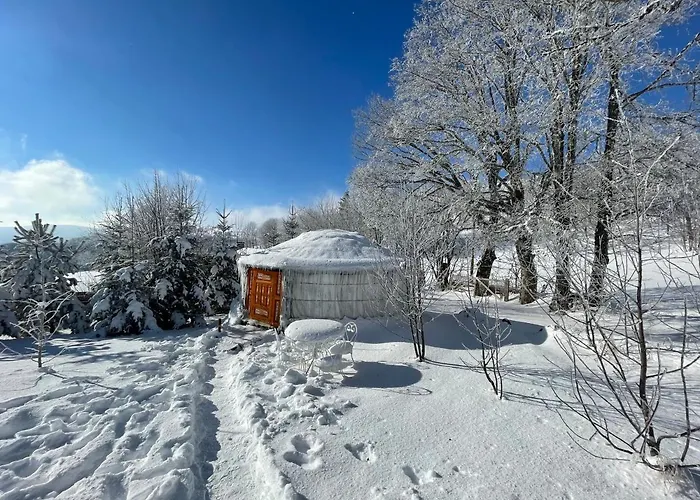 Роскошный шатер Eco Yourte Les Airelles